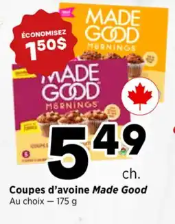 Val-Mont Coupes d'avoine Made Good offer