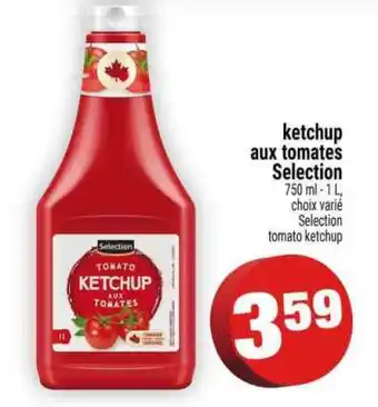 Super C KETCHUP AUX TOMATES SELECTION offer