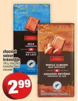 Super C Chocolat Suisse Irrésistible offer