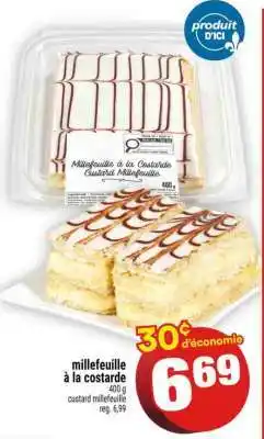 Super C millefeuille à la costarde offer