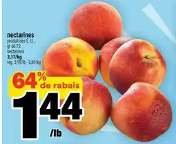Super C NECTARINES offer