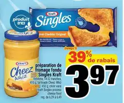 Super C Kraft Singles et Cheez Whiz offer