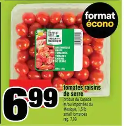 Super C TOMATES RAISINS DE SERRE offer