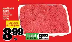 Super C BŒUF HACHÉ MAIGRE offer