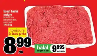 Super C BŒUF HACHÉ MAIGRE offer