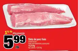 Super C FILETS DE PORC FRAIS offer