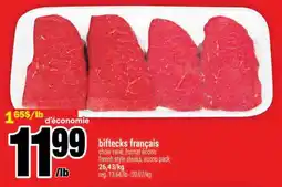 Super C Biftecks Français offer