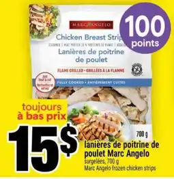 Super C Lanières de poitrine de poulet Marc Angelo offer
