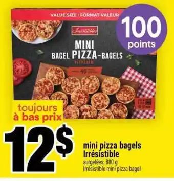Super C Mini pizza bagels Irresistible offer