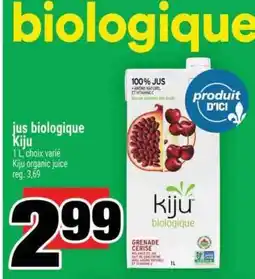 Super C jus biologique Kiju offer