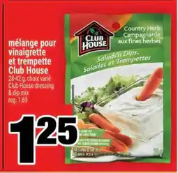 Super C mélange pour vinaigrette et trempette Club House offer