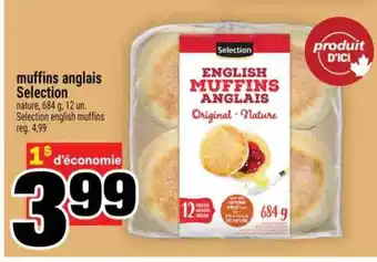 Super C MUFFINS ANGLAIS SELECTION offer