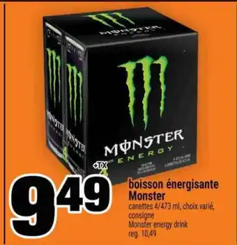 Super C Boisson Énergisante Monster offer