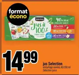 Super C JUS SELECTION offer
