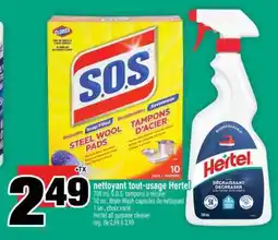 Super C NETTOYANT TOUT USAGE HERTEL offer