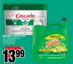 Super C détergent à lessive Gain offer