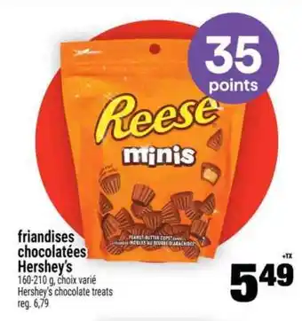 Super C friandises chocolatées Hershey’s offer