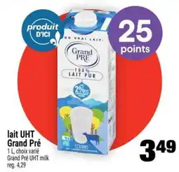 Super C lait UHT Grand Pré offer