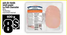 Super C PAIN DE VIANDE SIMILI POULET LE PETIT CHARCUTIER offer