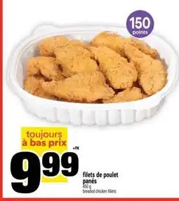 Super C filets de poulet panés offer
