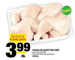 Super C cuisses de poulet frais halal offer
