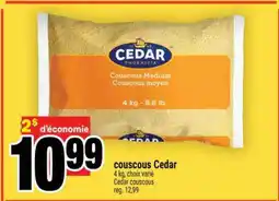 Super C COUSCOUS CEDAR offer