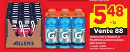 Maxi boissons Allen's 2x200 mL ou désaltérantes Gatorade consigne, 6x591/8x355 mL offer