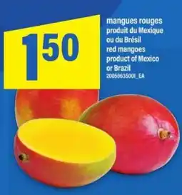 Maxi MANGUES ROUGES offer