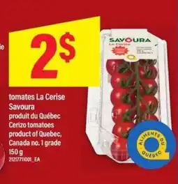 Maxi tomates La Cerise Savoura offer