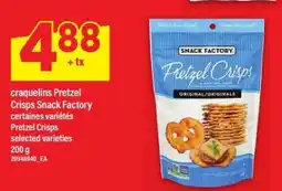 Maxi Pretzel Crisps Snack Factory offer