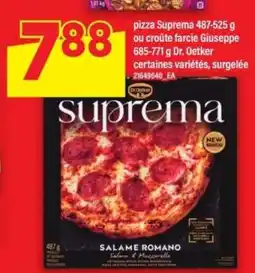 Maxi pizza Suprema offer