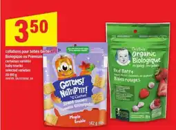 Maxi GERBER BABY SNACKS offer