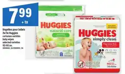 Maxi lingettes pour bébés 2x/3x Huggies offer