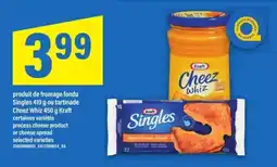 Maxi Kraft Cheez Whiz & Singles offer