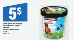 Maxi BEN & JERRY'S ICE CREAM offer