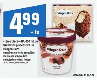 Maxi HÄAGEN-DAZS offer