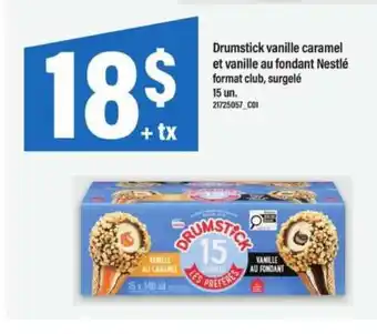 Maxi Drumstick vanille caramel et vanille au fondant Nestlé offer