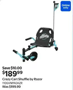 Walmart Crazy Cart Shuffle by Razor offer