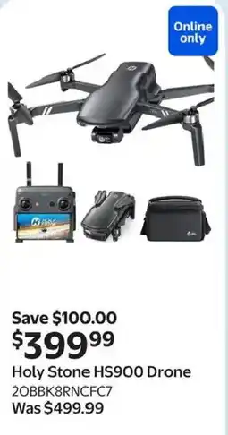 Walmart Holy Stone HS900 Drone offer
