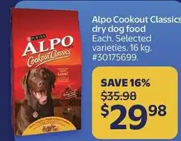Walmart Alpo Cookout Classics dry dog food offer