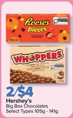 PharmaChoice Hershey's Big Box Chocolates offer
