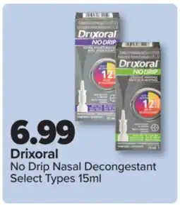 PharmaChoice Drixoral No Drip Nasal Decongestant offer