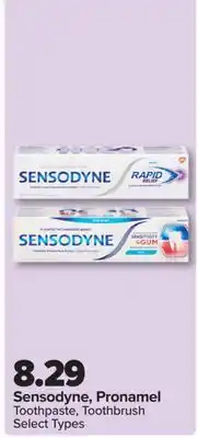 PharmaChoice Sensodyne, Pronamel Toothpaste, Toothbrush offer