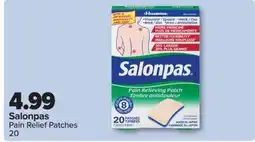 PharmaChoice Salonpas Pain Relief Patches offer