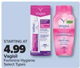 PharmaChoice Vagisil Feminine Hygiene offer