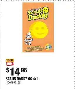 Home Depot SCRUB DADDY OG 4ct offer