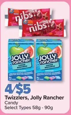 PharmaChoice Twizzlers, Jolly Rancher Candy offer