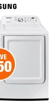 Home Depot 7.2 Cu. Ft. Dryer offer