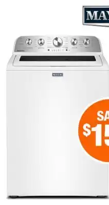 Home Depot 5.4 Cu Ft. Washer offer