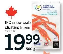 Fortinos IFC SNOW CRAB CLUSTERS offer